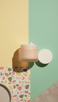 Radiant Day Cream Glass Jar