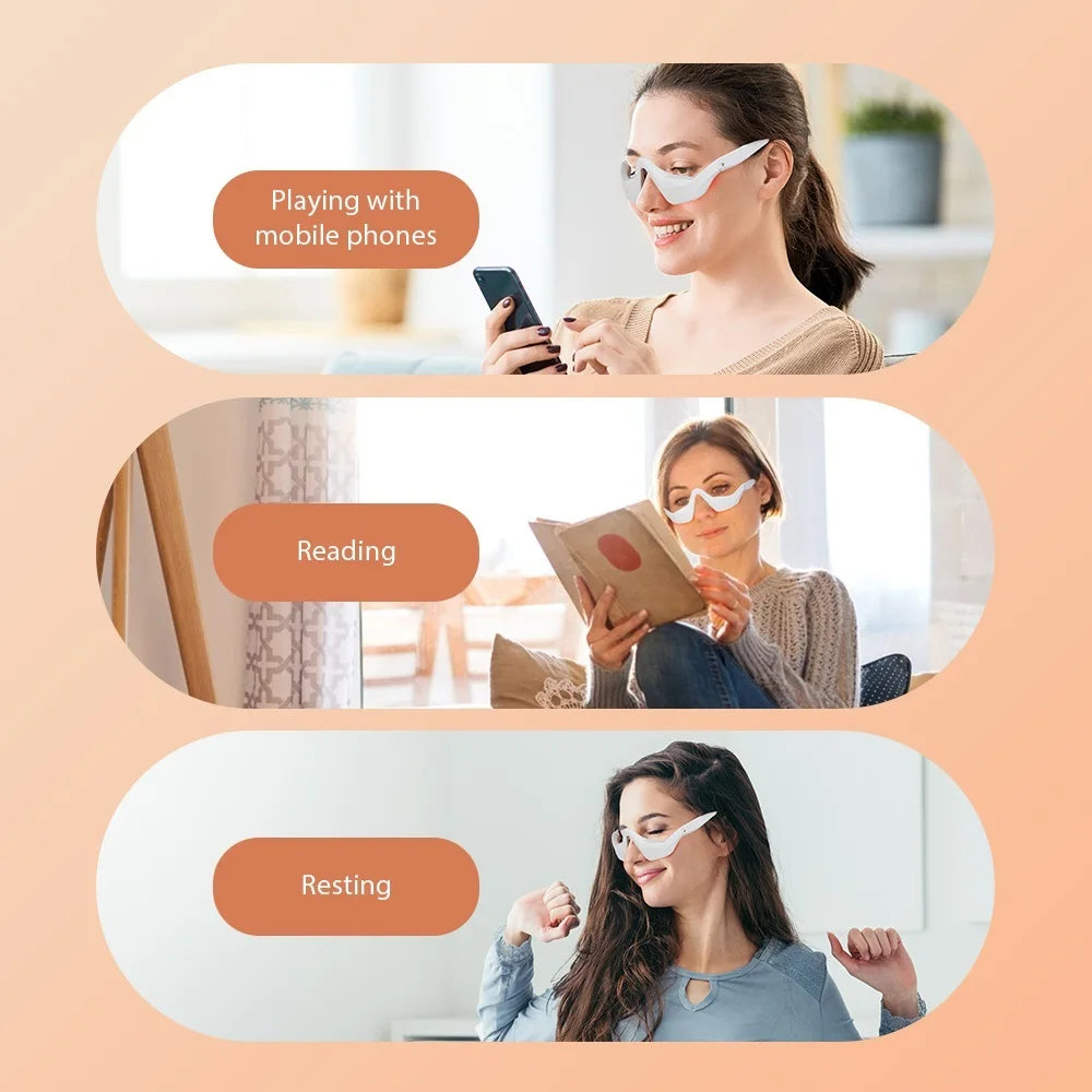 Relaxing Eye Massage Glasses
