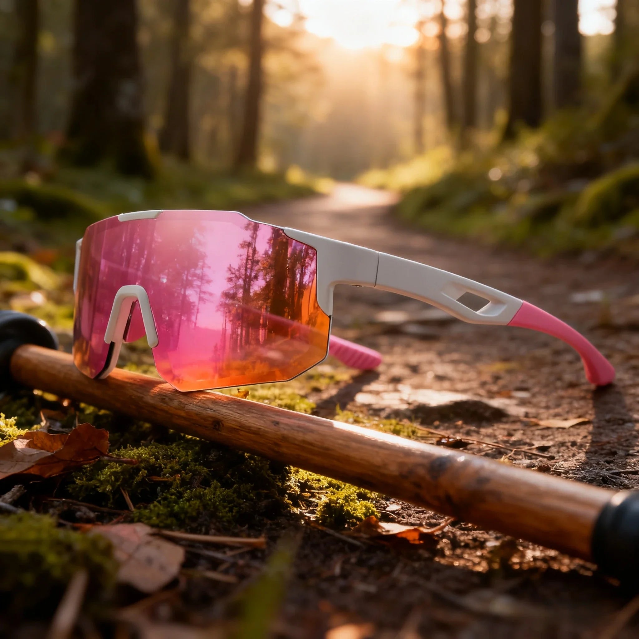 Vibrant Wraparound Sunglasses