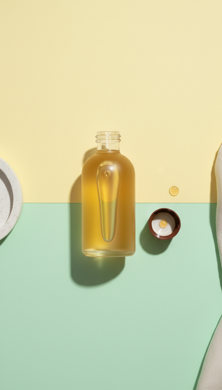 Nourishing Body Oil Bottle